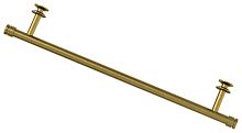 Полка Сунержа 05-2012-0470 прямая (L - 470 мм) н/ж для ДР Полка Сунержа, состаренная бронза