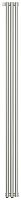 Радиатор Сунержа 00-0310-1803 Эстет-1 отопительный н/ж EU50 левый 1800х135 мм/ 3 секции, без покрытия