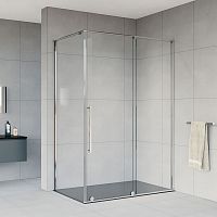 Душевой уголок Vincea VSR-1A9014CL Arno, 140х90 см, профиль хром/стекло прозрачное