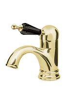 Смеситель Boheme 251 Tradizionale Nero для умывальника, золото/черный