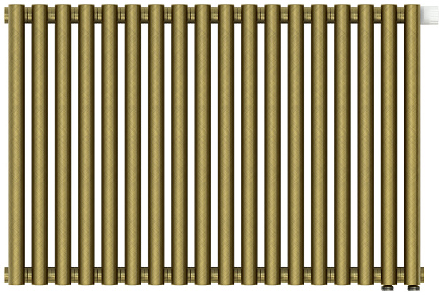 Радиатор Сунержа 05-0322-5018 Эстет-00 отопительный н/ж EU50 500х810 мм/ 18 секций, состаренная бронза