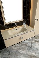 Раковина-столешница моноблок стекло 100 см Armadi Art 852-100-CP Lucido Раковина-столешница моноблок стекло 100 см Armadi Art 852-100-CP Lucido