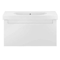 Тумба Kerama Marazzi BGP.100.1+1\WHT Buongiorno Plus под раковину подвесная 100х46 см, белый глянец/дуб Кантри Тумба Kerama Marazzi BGP.100.1+1\WHT Buongiorno Plus под раковину подвесная 100х46 см, белый глянец/дуб Кантри