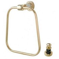 Держатель для полотенца круглый Boheme MURANO 10905-B-G