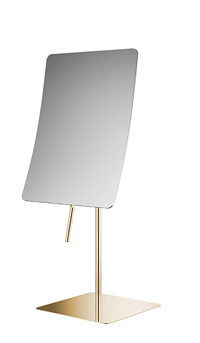 Зеркало Boheme 507-G косметическое, настольное, квадратное, золото купить недорого в интернет-магазине Керамос