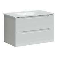 Тумба Sancos NR2.080W Norma 2.0 под раковину 79х45 см, подвесная, белый глянец Тумба Sancos NR2.080W Norma 2.0 под раковину 79х45 см, подвесная, белый глянец