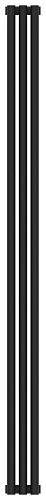 Радиатор Сунержа 15-0332-1803 Эстет-00 отопительный н/ж 1800х135 мм/ 3 секции, муар темный титан