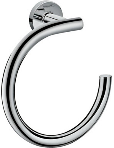 Полотенцедержатель Hansgrohe 41724000 Logis Universal кольцо, хром купить недорого в интернет-магазине Керамос