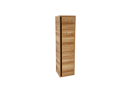 Шкаф-пенал Creavit VE2131.01.VV Verti подвесной 130х35 см, орех купить недорого в интернет-магазине Керамос
