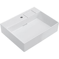 Раковина Kerama Marazzi LO.wb.60.1 Logica мебельная 60х48 см, с одним отверстием, белый глянец Раковина Kerama Marazzi LO.wb.60.1 Logica мебельная 60х48 см, с одним отверстием, белый глянец