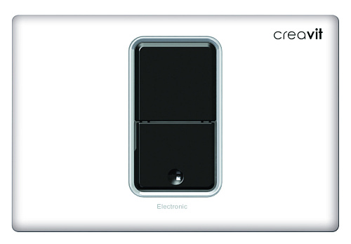 Кнопка Creavit FP8001.00 для инсталляции сенсорная (от сети), белый