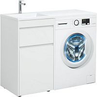 Тумба с раковиной Aquanet 00239298 Токио, 110х48 см, белая Тумба с раковиной Aquanet 00239298 Токио, 110х48 см, белая