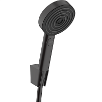 Hansgrohe 24303670  Pulsify 3jet душевой набор, матовый черный Hansgrohe 24303670  Pulsify 3jet душевой набор, матовый черный