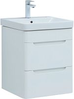 Тумба с раковиной Aquanet 00274195 София, 50х46 см, белая Тумба с раковиной Aquanet 00274195 София, 50х46 см, белая