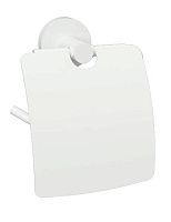 Держатель Bemeta 104112014 White для туалетной бумаги с крышкой 15.5 см, белый
