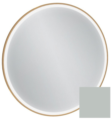 Зеркало Jacob Delafon EB1290-S51 ODEON RIVE GAUCHE, 90 см, с подсветкой, рама миндальный сатин снят с производства