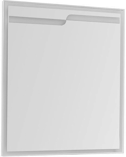 Зеркало Aquanet 00196966 Модена с подсветкой, 85х90 см, белое снят с производства