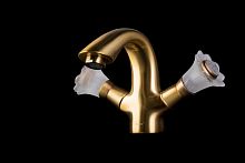 Смеситель Boheme 311-Camelia Сamelia для умывальника, бронза