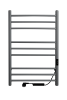 Электрический полотенцесушитель INDIGO LСLTE80-50MGRt Line Trinity без полочки, серый