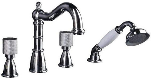 Cмеситель скрытого монтажа BOHEME Royal Cristal 396-Royal/CRST black