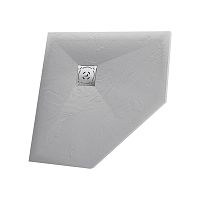 Душевой поддон RGW 16155100-10 Stone Tray ST/T-Co трапеция, бетон Душевой поддон RGW 16155100-10 Stone Tray ST/T-Co трапеция, бетон