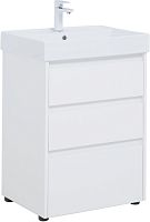 Тумба с раковиной Aquanet 00307072 Nova Lite, 61х46 см, белая
