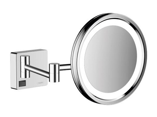 Зеркало круглое Hansgrohe AddStoris 41790000 купить недорого в интернет-магазине Керамос