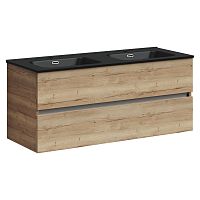 Тумба Sancos UR120-2EG Urban под раковину 119х45 см, подвесная, дуб галифакс натуральный Тумба Sancos UR120-2EG Urban под раковину 119х45 см, подвесная, дуб галифакс натуральный