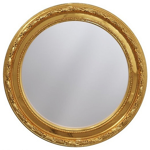 Зеркало Caprigo PL301-ORO в Багетной раме, 87х87 см, золото купить недорого в интернет-магазине Керамос