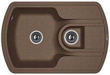 Мойка для кухни Florentina 20.200.D0760.303 Нире 76х51 см, с крылом, мокко Мойка для кухни Florentina 20.200.D0760.303 Нире 76х51 см, с крылом, мокко