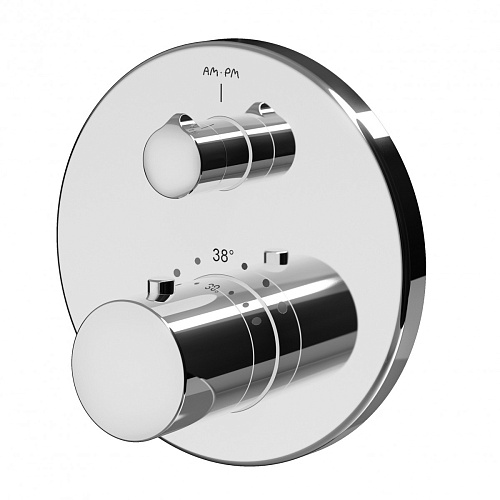 Смеситель AM.PM F8075600 Like, для душа встраиваемый, с термостатом, хром Смеситель AM.PM F8075600 Like, для душа встраиваемый, с термостатом, хром