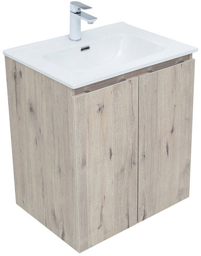 Тумба с раковиной Aquanet 00274000 Алвита New, 61х47 см, коричневая Тумба с раковиной Aquanet 00274000 Алвита New, 61х47 см, коричневая снят с производства