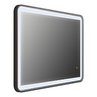 Зеркало IDDIS, CLO1000i98 Cloud 100х70 см, черный