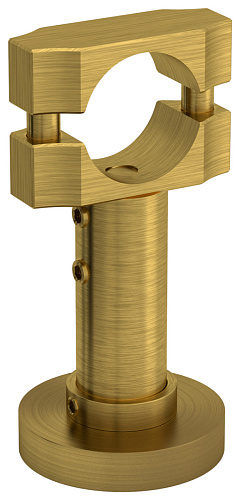 Кронштейн Сунержа 051-1514-2032 напольный с обхватом d 32 мм / L 104.2 мм / 2 шт., состаренная латунь