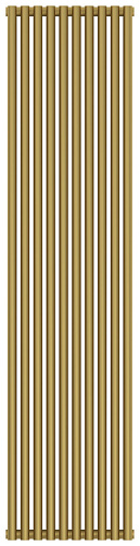 Радиатор Сунержа 032-0302-1810 Эстет-11 отопительный н/ж 1800х450 мм/ 10 секций, матовое золото