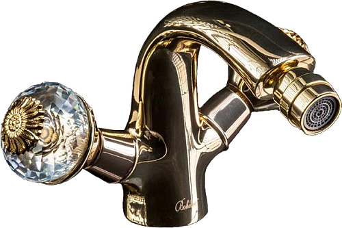 Смеситель Boheme 296-FL Flora для биде, золото