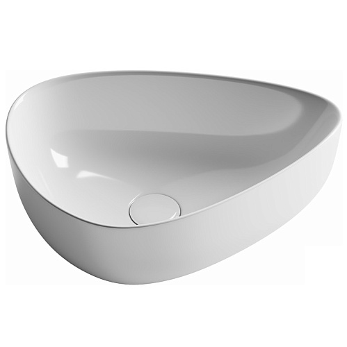 Умывальник Ceramica Nova CN5026 Element, чаша накладная 45.5х32 см, белый Умывальник Ceramica Nova CN5026 Element, чаша накладная 45.5х32 см, белый