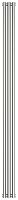 Радиатор Сунержа 071-0302-1803 Эстет-11 отопительный н/ж 1800х135 мм/ 3 секции, сатин