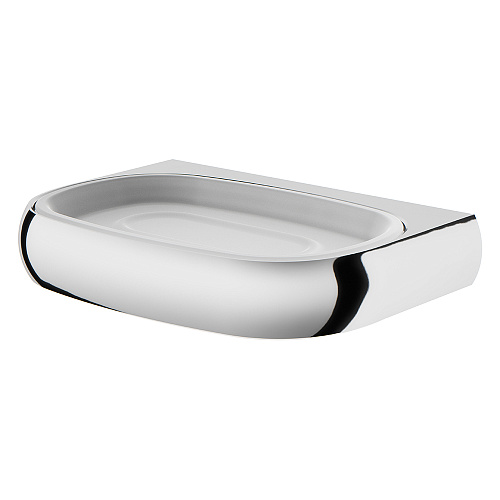 Стеклянная мыльница AM.PM A3034200 Sensation, с настенным держателем, хром - купить в Санкт-Петербурге, цена на Стеклянная мыльница AM.PM A3034200 Sensation, с настенным держателем, хром в интернет-магазине Керамос Стеклянная мыльница AM.PM A3034200 Sensation, с настенным держателем, хром купить недорого в интернет-магазине Керамос