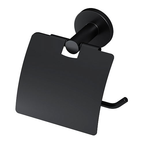 Держатель AM.PM A85A341422 X-Joy, для туалетной бумаги с крышкой, черный купить недорого в интернет-магазине Керамос