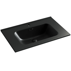 Умывальник Ceramica Nova CN7007MB Element накладной 71х46.5 см, черный матовый