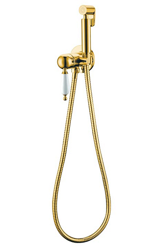 Гигиенический душ Boheme 435 Imperiale со смесителем, золото