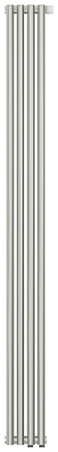 Радиатор Сунержа 00-0312-1804 Эстет-11 отопительный н/ж EU50 1800х180 мм/ 4 секции, без покрытия
