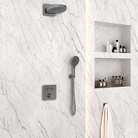 Душевой комплект Vincea VSFW-4I211GM Inspire встраиваемый, вороненая сталь Душевой комплект Vincea VSFW-4I211GM Inspire встраиваемый, вороненая сталь