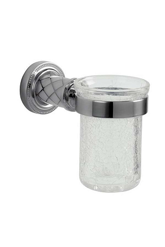 Стакан для зубных щеток Boheme MURANO 10904-W-CR - купить в Санкт-Петербурге, цена на Стакан для зубных щеток Boheme MURANO 10904-W-CR в интернет-магазине Керамос Стакан для зубных щеток Boheme MURANO 10904-W-CR купить недорого в интернет-магазине Керамос