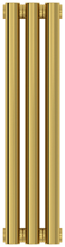 Радиатор Сунержа 03-0332-5003 Эстет-00 отопительный н/ж 500х135 мм/ 3 секции, золото