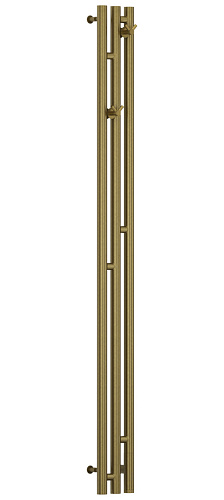 Полотенцесушитель электрический Сунержа 05-5845-1511 Терция 3.0 РЭБ, 1500х106 мм правый, состаренная бронза