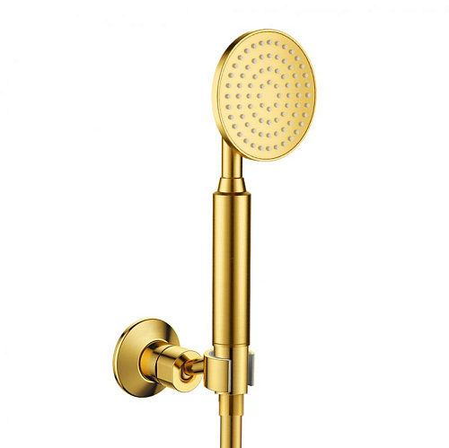 Ручной душ со шлангом и держателем CEZARES ECO-KD-BORO ECO, золото