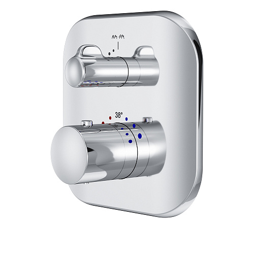 Смеситель AM.PM F3075600 Sensation, для душа с термостатом, хром снят с производства