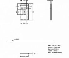 Зеркало Geberit it! 819240000